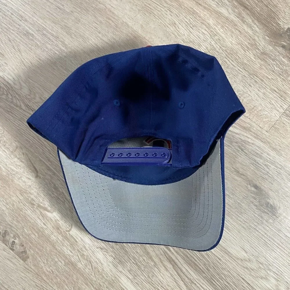 Vintage Twins‎ Enterprise Chicago Cubs Snapback Hat MLB Baseball Blue Red Cap